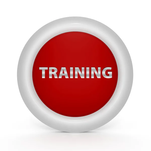 Training circular icon on white background — Stock Photo, Image