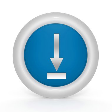 beyaz zemin üzerinde dairesel simge indir