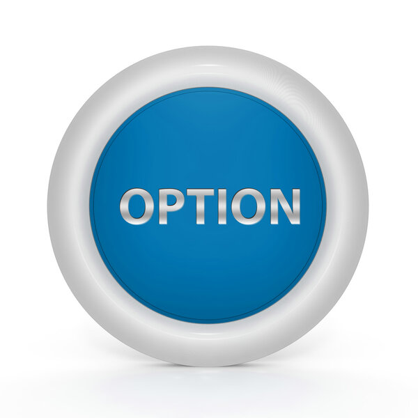 круговая иконка на белом фоне
