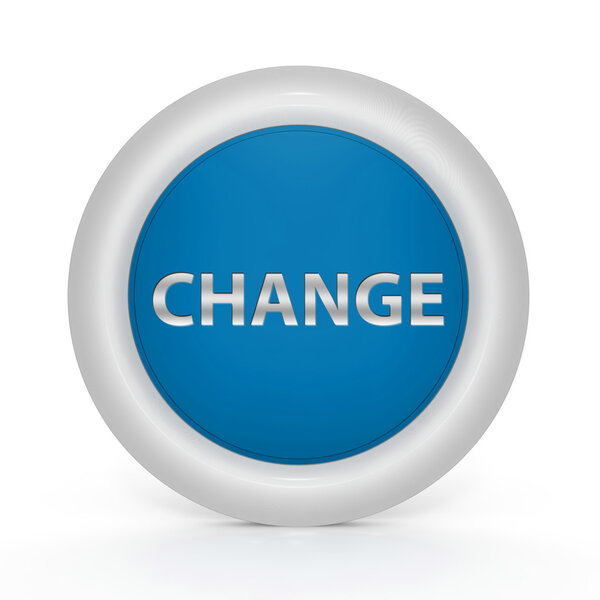 Change circular icon on white background