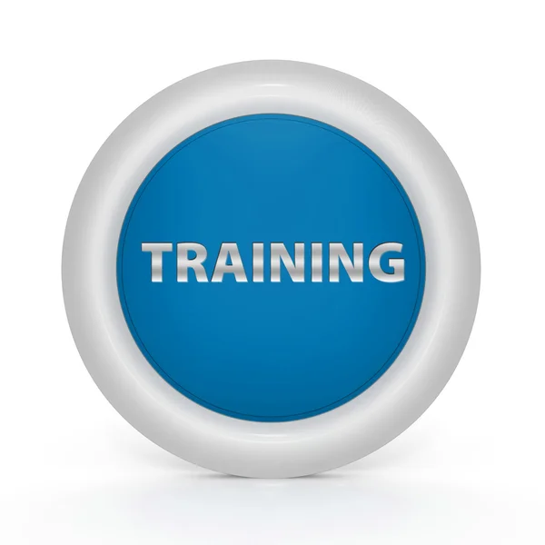 Training circular icon on white background — Stock Photo, Image