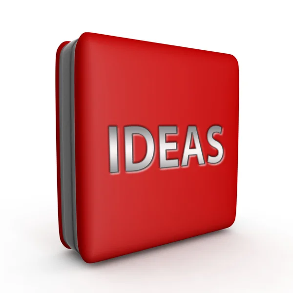 Ideas  square icon on white background — Stock Photo, Image