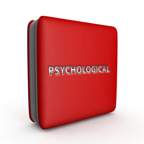 Psychological square icon on white background — Stock Photo, Image