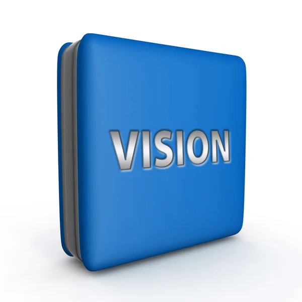 Vision square icon on white background — Stock Photo, Image