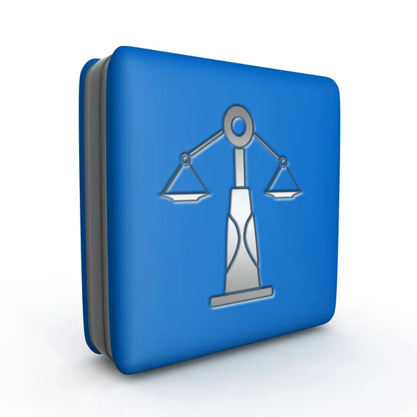 Law square icon on white background — Stock Photo, Image