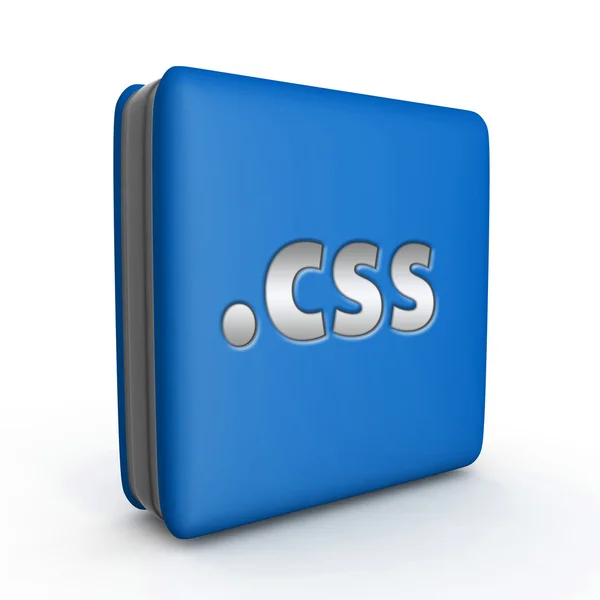 .Css 方形白色背景上的图标 — 图库照片