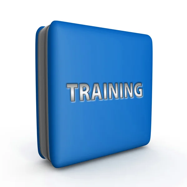 Training square icon on white background — Stock Photo, Image