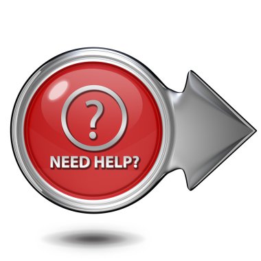 beyaz zemin üzerinde dairesel simgesi yardım