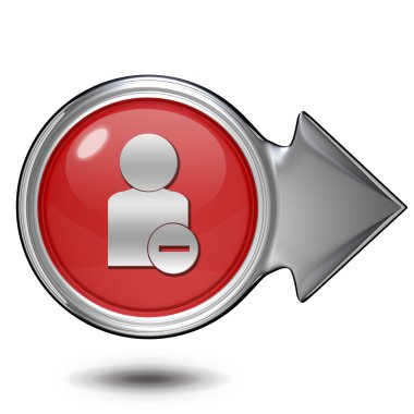 Beyaz arka plan üzerinde dairesel simgesi sevmemek