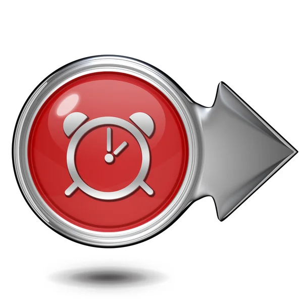 Rundum-Alarmsymbol auf weißem Hintergrund — Stockfoto