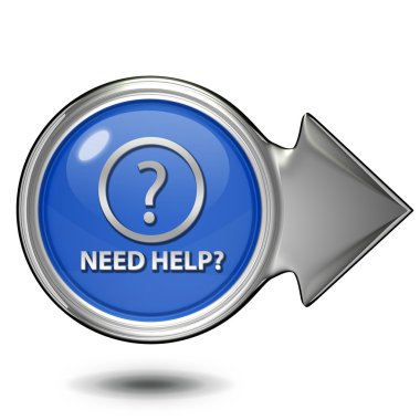 beyaz zemin üzerinde dairesel simgesi yardım