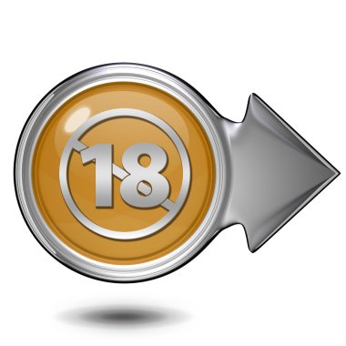 Beyaz arka plan üzerinde 18 dairesel simgesi