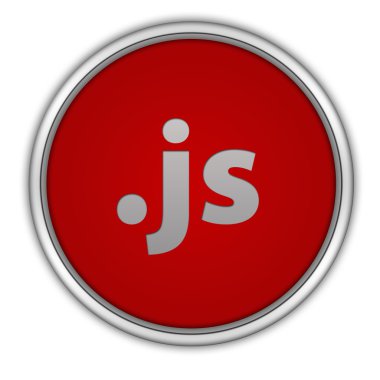 .beyaz arka plan üzerinde cj dairesel simge