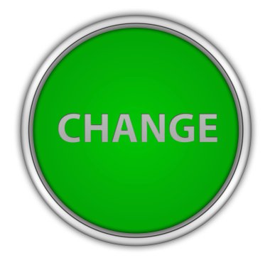 Beyaz arka plan üzerinde dairesel Simge Değiştir