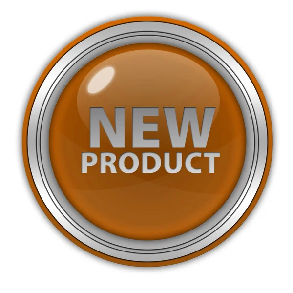 New product circular icon on white background — Stock Photo, Image