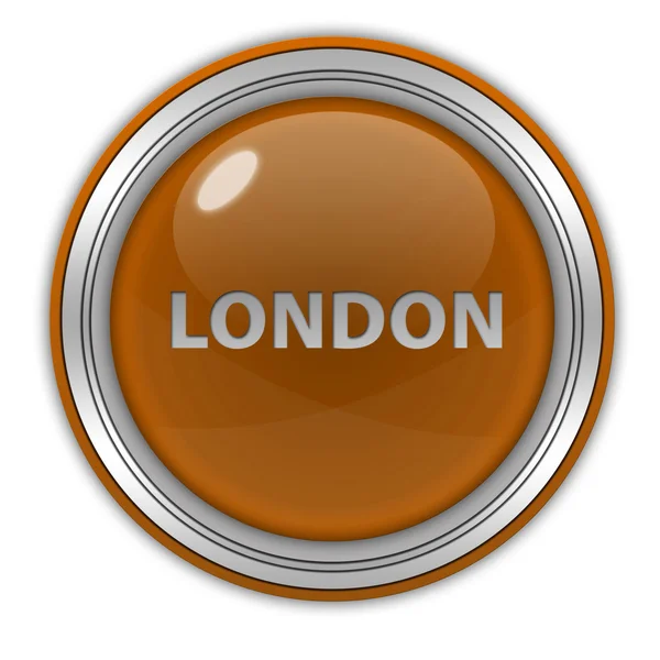 Ícone circular de Londres sobre fundo branco — Fotografia de Stock