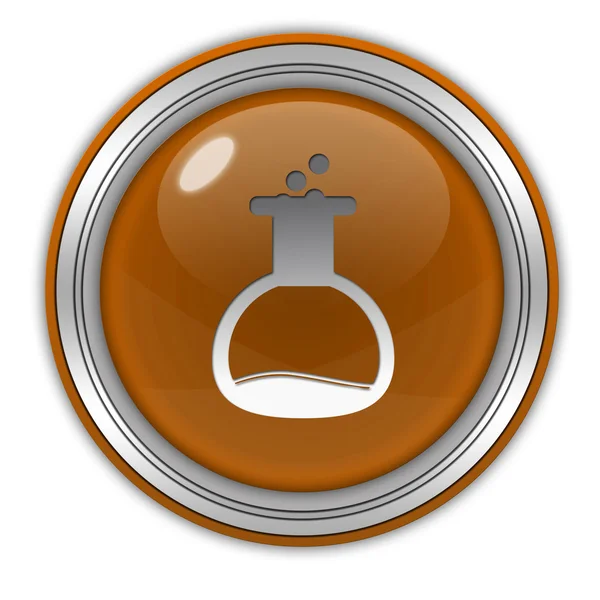 Chemist circular icon on white background — Stock Photo, Image