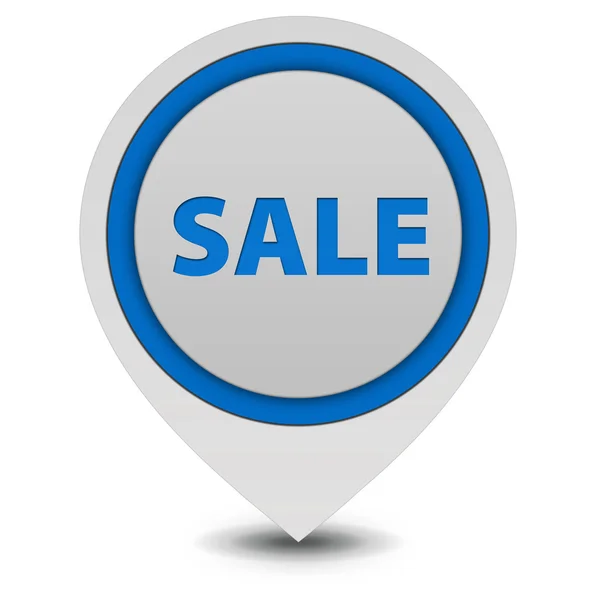 Försäljning pekaren ikon på vit bakgrund — Stockfoto