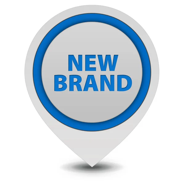 New brand pointer icon on white background — Stock Photo, Image