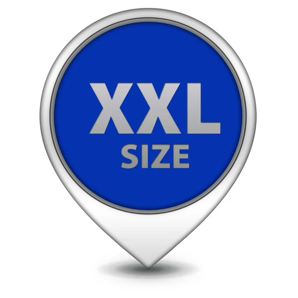 白い背景の Xxl サイズのポインター アイコン — ストック写真