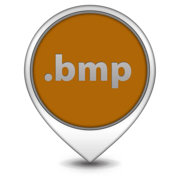 .白色背景上的 bmp 指针图标 — 图库照片