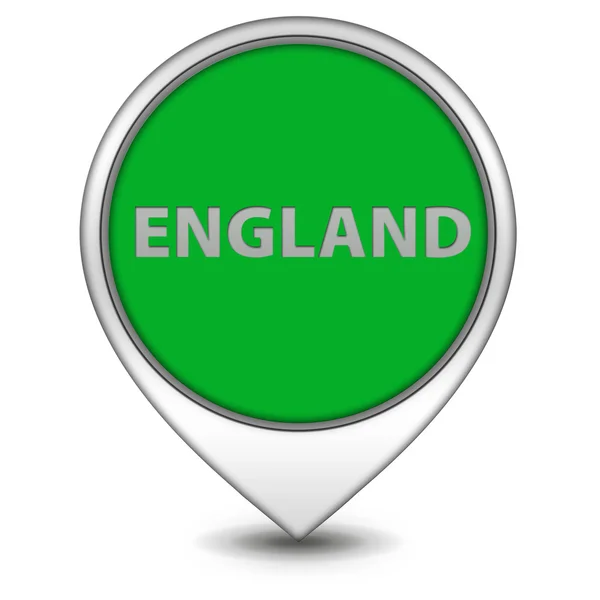 Engeland muisaanwijzer op witte achtergrond — Stockfoto
