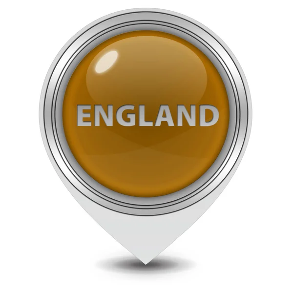 England pointer icon on white background — Stock Photo, Image