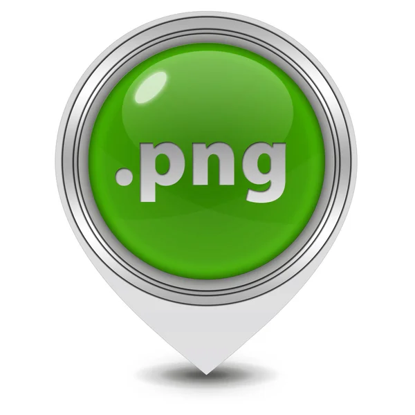 .png pointer icon on white background — Stock Photo, Image