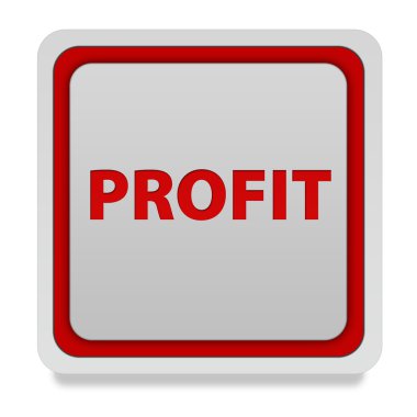 Beyaz arka plan üzerinde kar kare simgesi