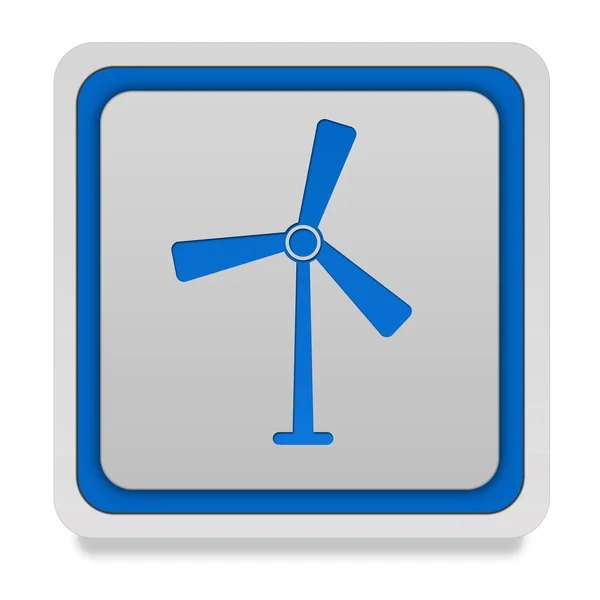 Turbinen fyrkantiga ikonen på vit bakgrund — Stockfoto