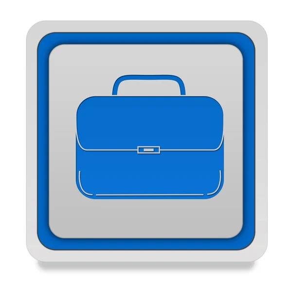 Bag square icon on white background — Stock Photo, Image