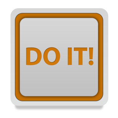 Bunu beyaz arka plan üzerinde kare simgesi