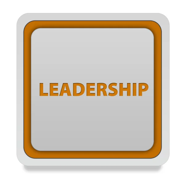 Leadership square icon on white background — Stock Photo, Image