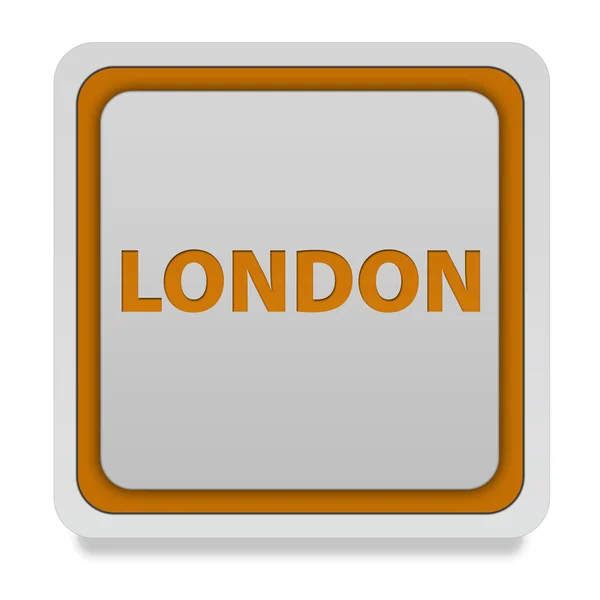 London square icon on white background — Stock Photo, Image