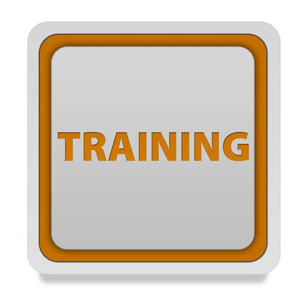 Training square icon on white background — Stock Photo, Image