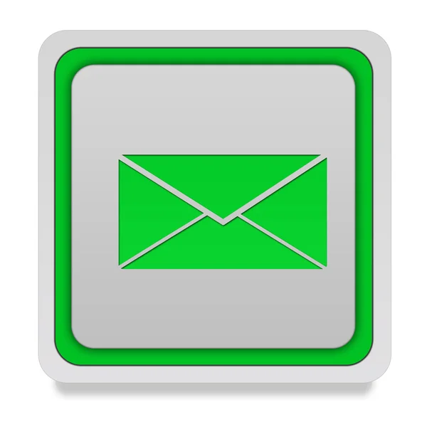 Send square icon on white background — Stock Photo, Image