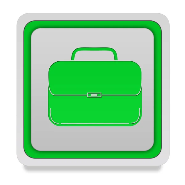 Bag square icon on white background — Stock Photo, Image