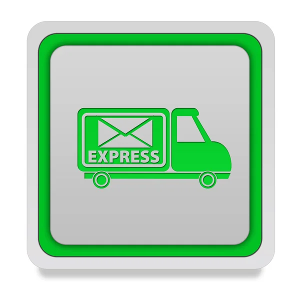 Express square icon on white background — Stock Photo, Image