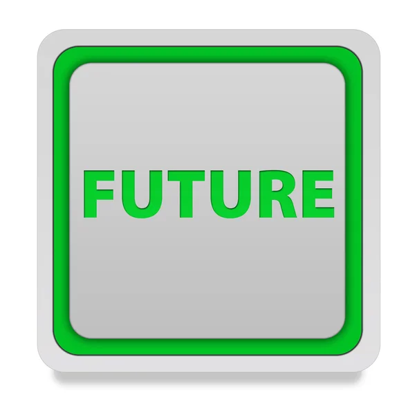 Future square icon on white background — Stock Photo, Image