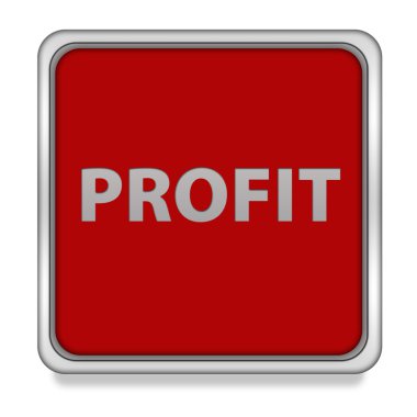 Beyaz arka plan üzerinde kar kare simgesi