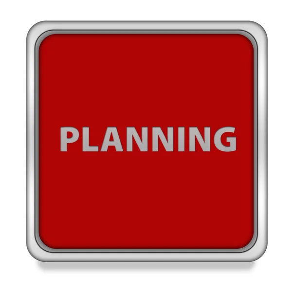 Planning square icon on white background — Stock Photo, Image