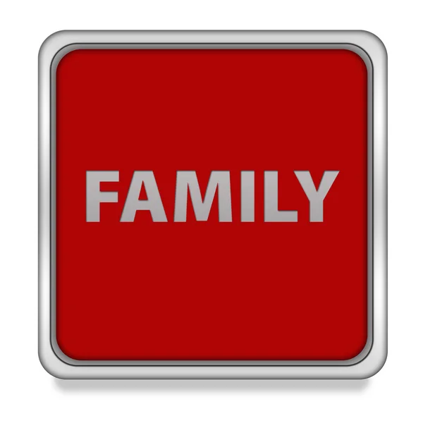 Familie quadratische Symbol auf weißem Hintergrund — Stockfoto