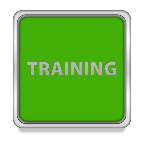 Training square icon on white background — Stock Photo, Image