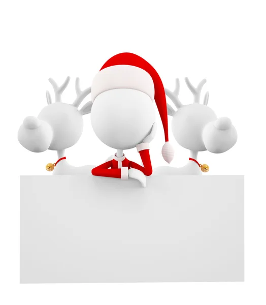 3d Santa for Christmas — Stock Photo, Image