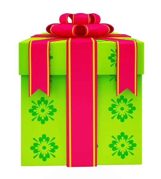 Illustratie van de doos van de gift — Stockfoto