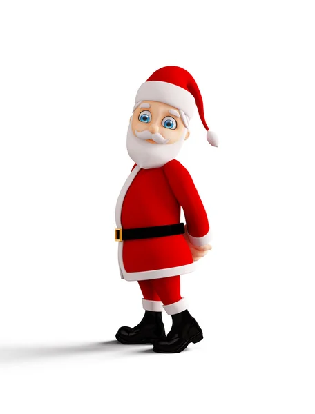 Santa is presenting Merry Christmas — Stock Photo, Image