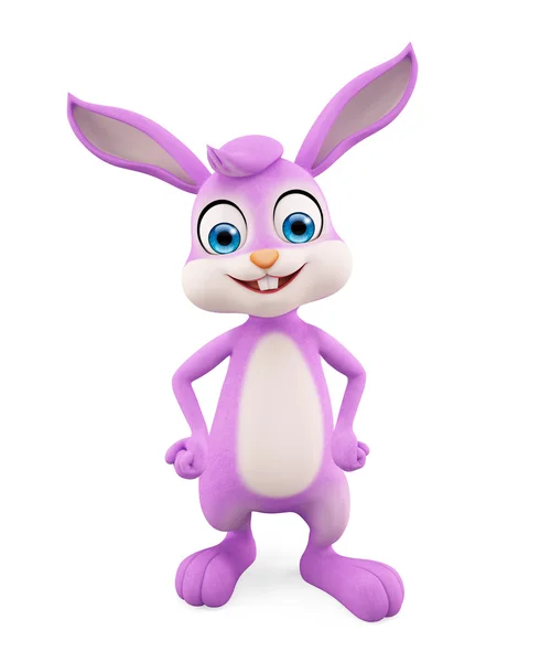 Easter Bunny met staande pose — Stockfoto