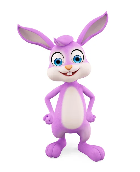 Easter Bunny with standing pose — Stock Photo, Image