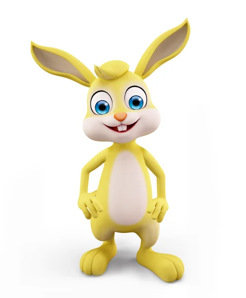 Easter Bunny with standing pose — Stock Photo, Image