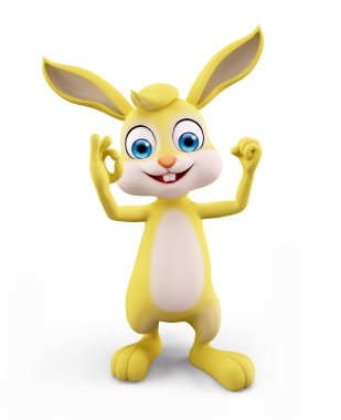 Paskalya tavşanı en iyi işareti ile